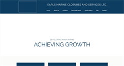 Desktop Screenshot of marineclosures.com