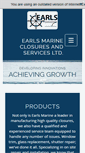 Mobile Screenshot of marineclosures.com